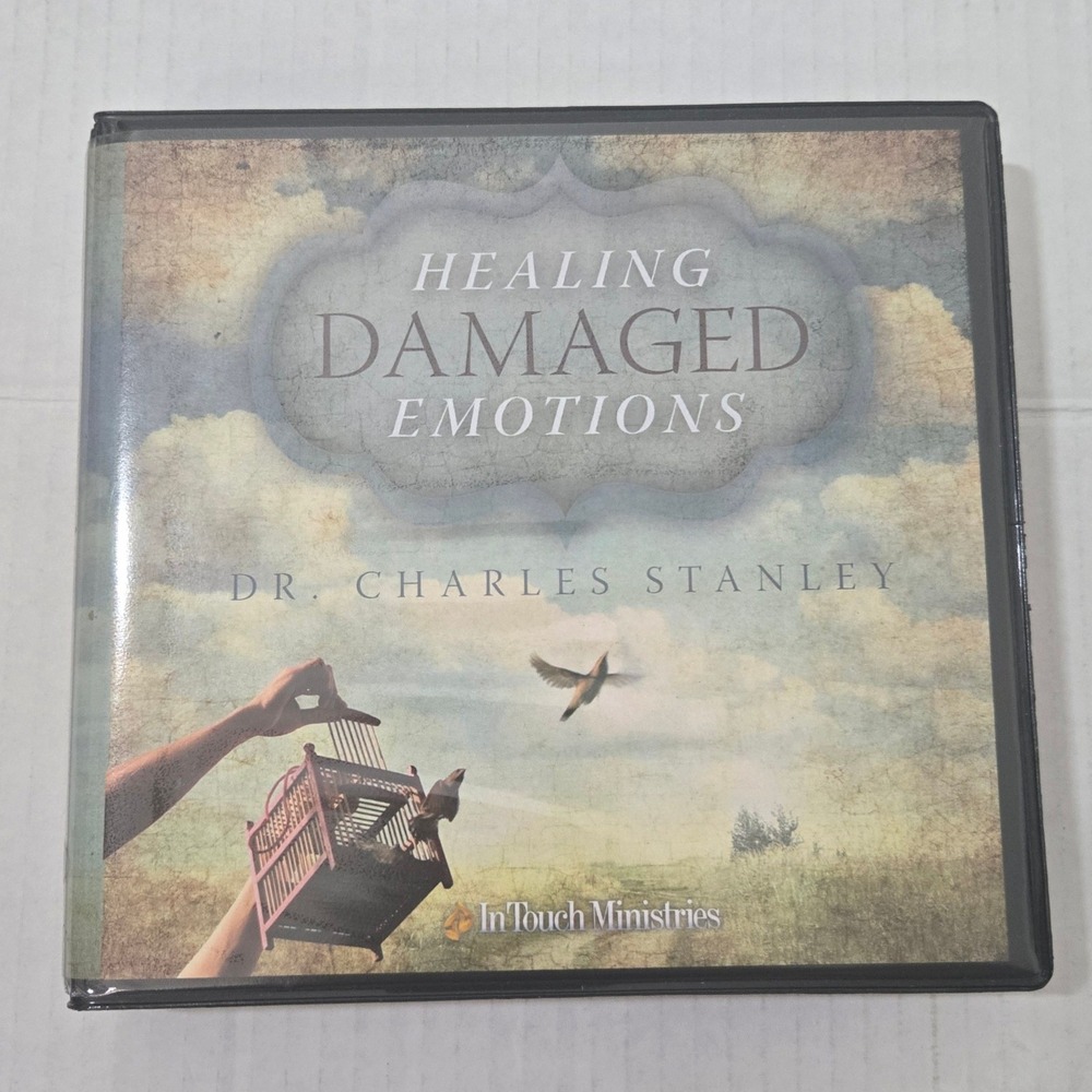 Dr Charles Stanley Healing Damaged Emotions 6 DVD Set In Touch Ministries 2012